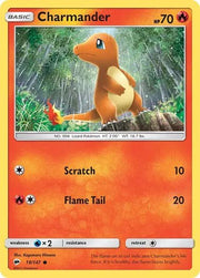 Charmander (Reverse Holofoil) Burning Shadows Common 18/147 by PokeSource on MYNTED