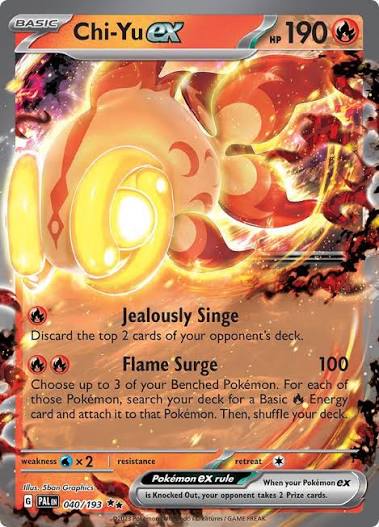 chi-yu ex paldea evolved 040/193 by ISB Collector on MYNTED