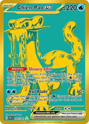 Chien - Pao EX 242/091 - Paldean Fates - Hyper Rare by Light Collectibles on MYNTED