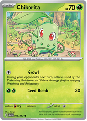 Chikorita 008/217 Common | Mega Evolution – Ascended Heroes by Worth the XP on MYNTED