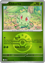 Chikorita (Friend Ball) Ascended Heroes Common 008/217 by Shark Pop Culture on MYNTED