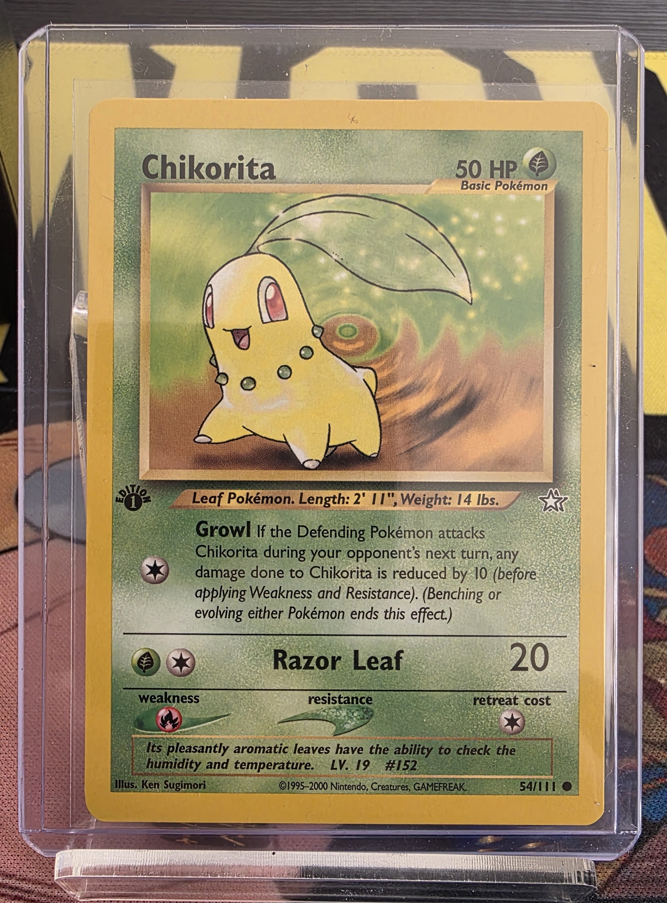 Chikorita (1st Edition) 54/111 - Neo Genesis