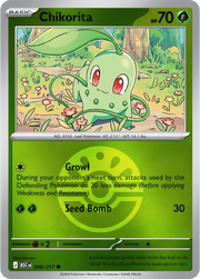 Chikorita - 008/217 - Reverse Holofoil (Friend Ball)