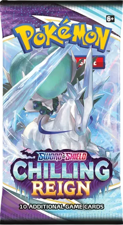 Chilling Reign Booster Pack Chilling Reign Sealed (Random Art) by Marnie’s TCG on MYNTED