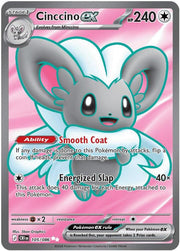 Cinccino ex - 105/086 - ME04: Chaos Rising (CRI) by SAFAQATI on MYNTED