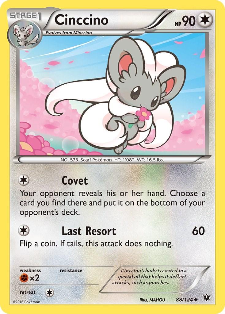 Cinccino - Fates Collide 88/124 Normal by The Greatest on MYNTED