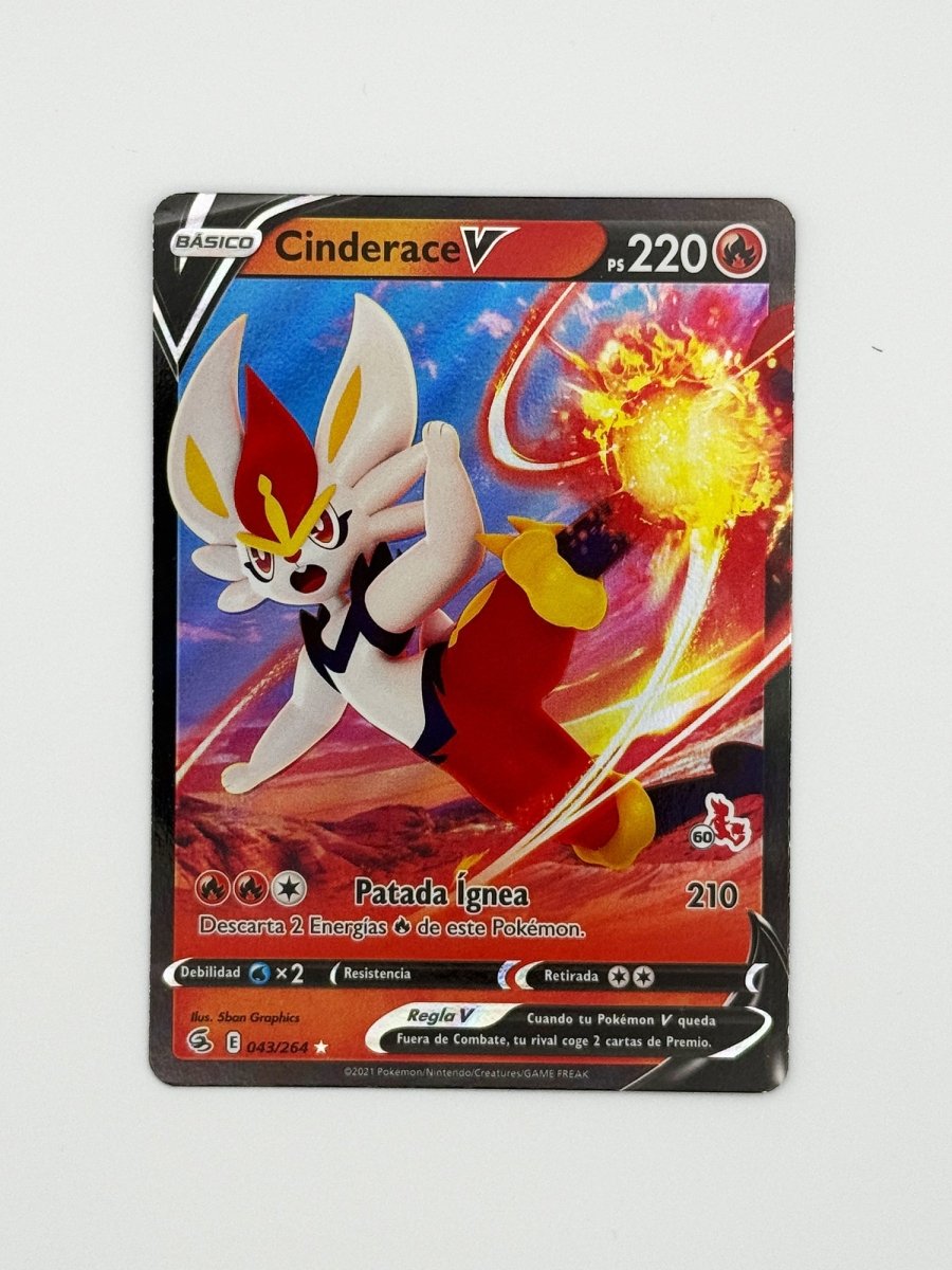 Cinderace V · Fusion Strike (FST) 044 by PokeMarsi on MYNTED