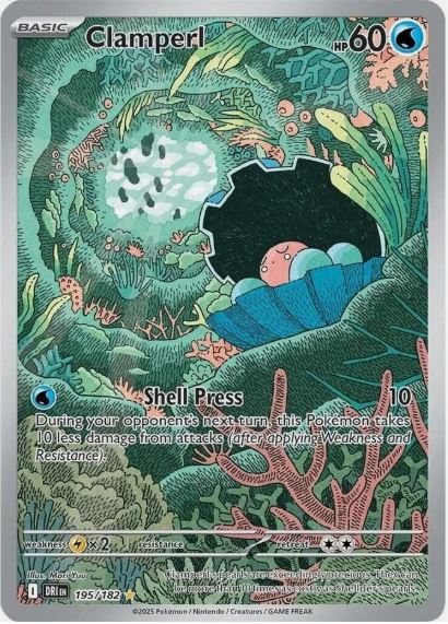 Clamperl 195/182 by Card Market Ahuy on MYNTED