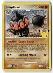 Claydol 15/106 holo Celebrations: Classic Collection Pokemon Holo NM by The Greatest on MYNTED