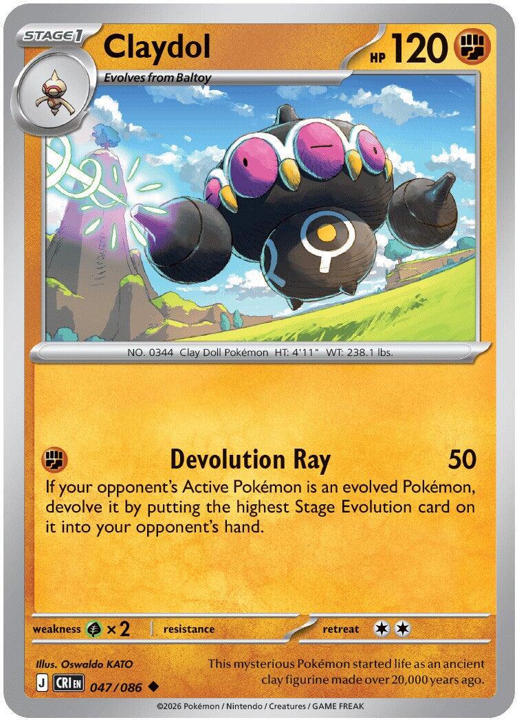 Claydol 47 Pokemon Chaos Rising by Moe‘s Vault on MYNTED