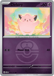 Clefairy 74/217 - Ascended Heroes - Love Ball by Light Collectibles on MYNTED