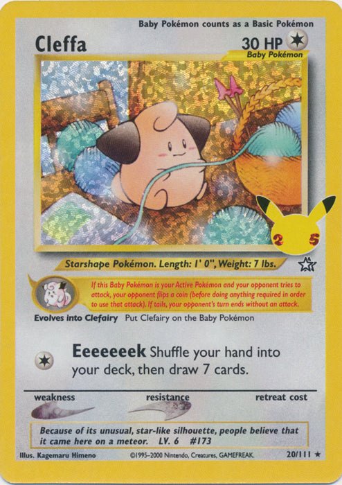 Cleffa - 20/111 (Classic Collection) by PokeCollect on MYNTED