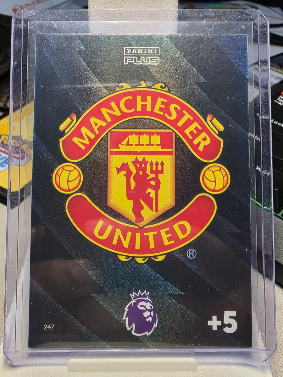Club Badge Manchester United 247 - Panini Adrenalyn XL Premier League Plus 2023-24. by shad0wknightTCG on MYNTED