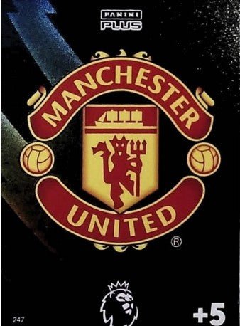 Club Badge Manchester United 247 - Panini Adrenalyn XL Premier League Plus 2023-24. by shad0wknightTCG on MYNTED