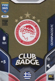 Club Badge Olympiacos OLY1 - Panini Fifa 365 Adrenalyn XL 2026. by shad0wknightTCG on MYNTED