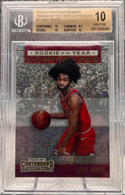 Coby White 2019 Contenders Rookie of the Year Contenders BGS 10 by Rip and Collect on MYNTED