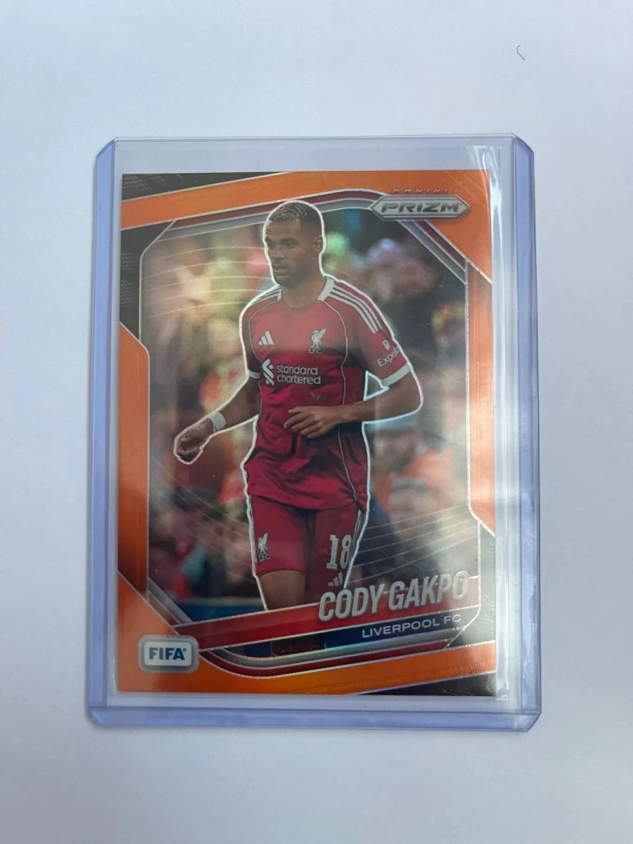 Cody Gakpo /125 - 25-26 Panini Prizm FIFA Liverpool Orange Prizm by Card Market Ahuy on MYNTED