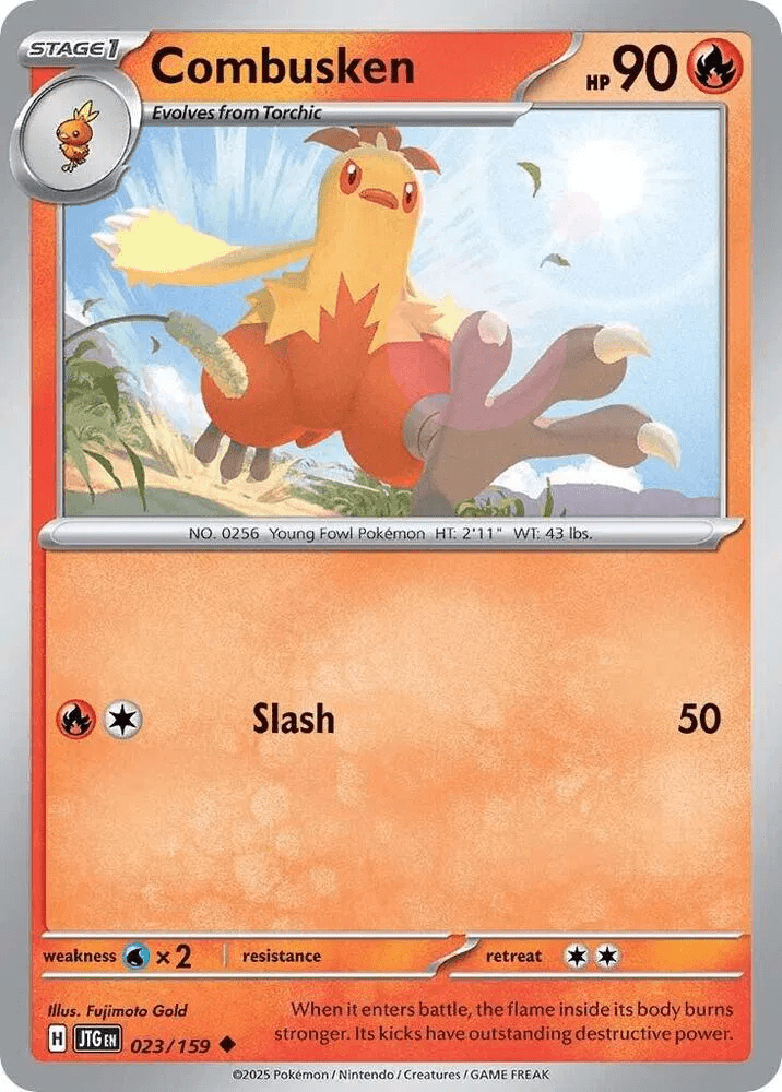 Combusken 023 - Journey Together by PokéPW on MYNTED