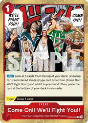 Come On!! We'll Fight You!! (Reprint) Premium Booster -The Best- Vol. 2 R OP09-020 by Fabio’s Black Box on MYNTED