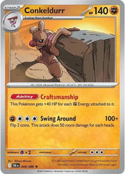 Conkeldurr Black Bolt Rare 049/086 Holofoil by Fabio’s Black Box on MYNTED