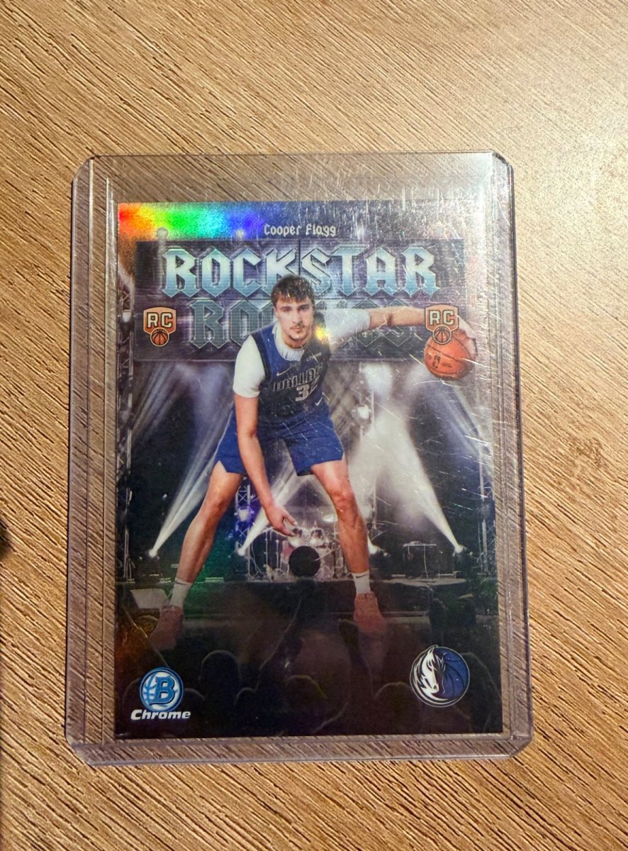 Cooper Flagg 2025 Bowman Chrome Rockstar Rookies Refractor by BotsoyC on MYNTED