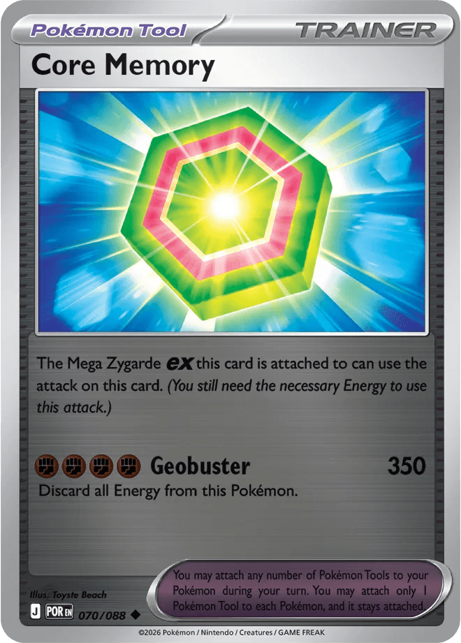 Core Memory 070 Rev Holo - Perfect Order by PokéPW on MYNTED
