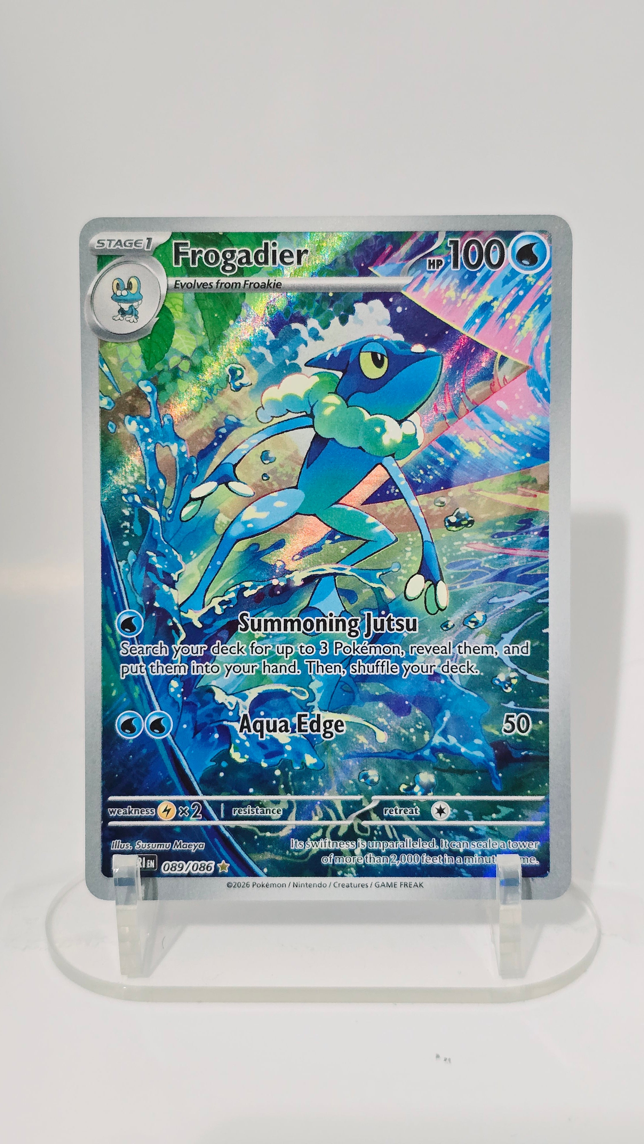 Frogadier - Chaos Rising - IR 089/086 - English