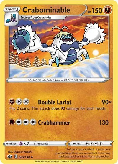 Crabominable - 085/198 - Reverse Holofoil by The Archive Stop on MYNTED