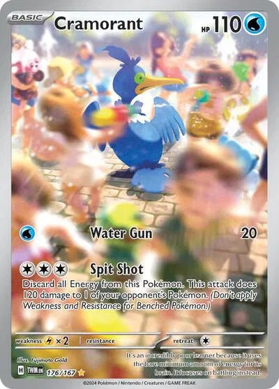 Cramorant 176/167 (Twilight Masquerade) by Blissful TCG on MYNTED
