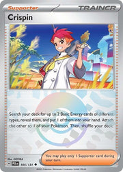 Crispin - 105/131 (Poke Ball Pattern) - SV: Prismatic Evolutions (PRE) by SAFAQATI on MYNTED
