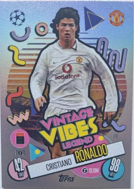 CRISTIANO RONALDO TOPPS MATCH ATTAX VINTAGE VIBES LEGEND by Cards Corner on MYNTED