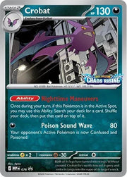 Crobat - 076 Mega Evolution Promos Promo • 076 Holofoil by Marnie’s TCG on MYNTED