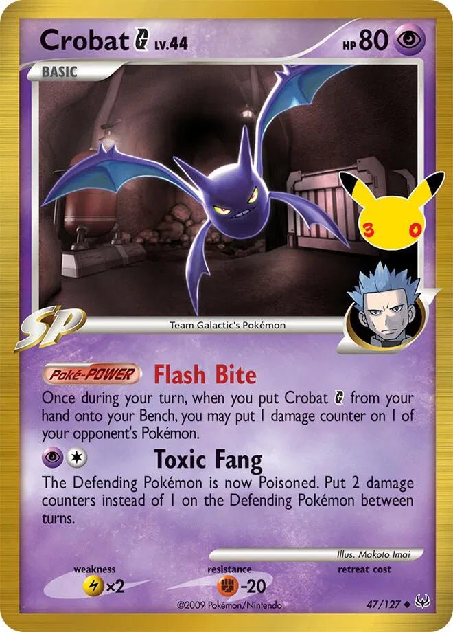 Crobat G 47/127 (30th Celebration: Classic Collection) by The Cardboard Grind on MYNTED