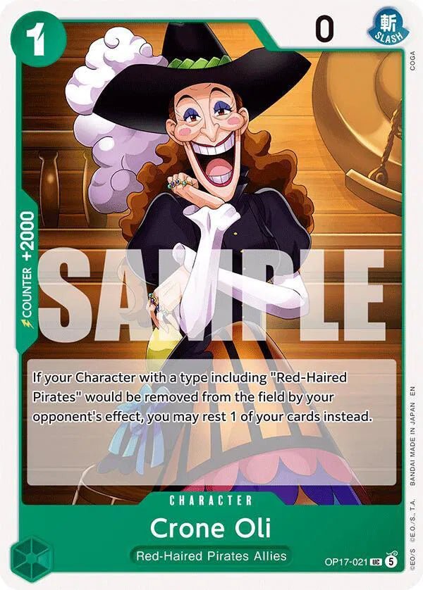Crone Oil OP17-021 (The World's Strongest Warriors) by Moe‘s Vault on MYNTED