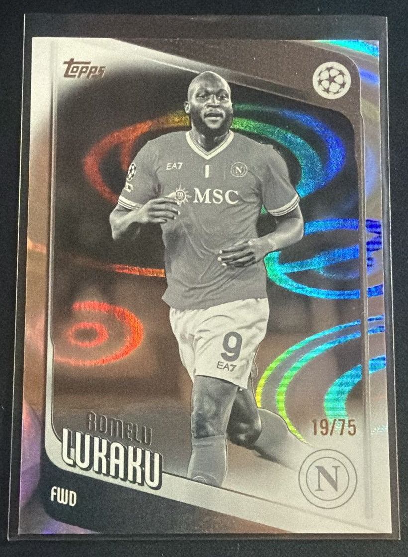 2025-26 Topps UEFA Champions League Romelu Lukaku #76 /75