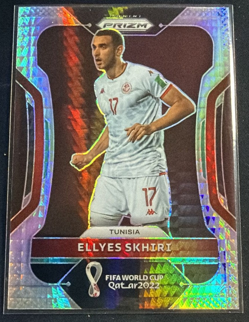 2022 Panini Prizm FIFA World Cup Qatar 2022 Ellyes Skhiri #154