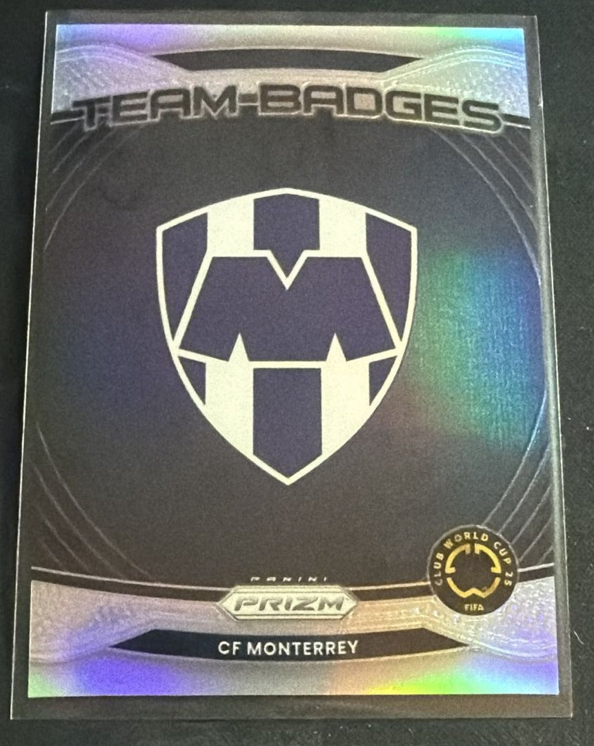 2025 Panini Prizm Club World Cup CF Monterrey #5 Team Badges