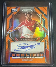 2025-26 Panini Prizm FIFA Ludovic Giuly #PS-LG Prolific Signatures Orange /25