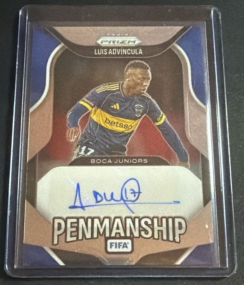 2025-26 Panini Prizm FIFA Luis Advincula #P-LA Penmanship