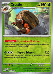 Crustle [Reverse Holo] 12 Pokemon Destined Rivals by Moe‘s Vault on MYNTED