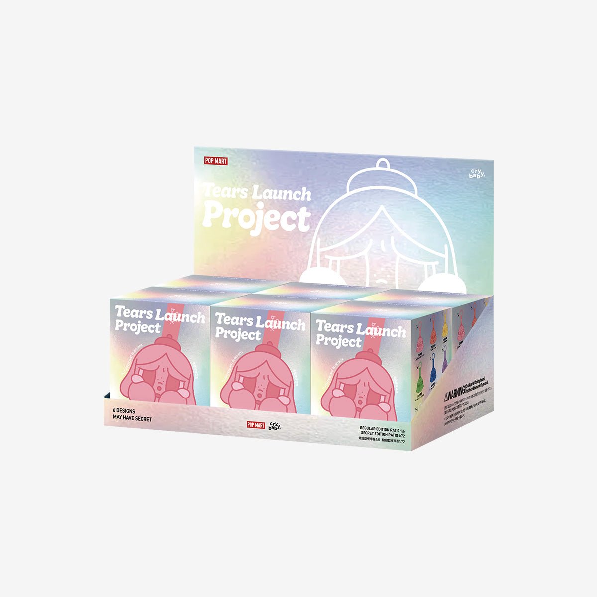 CRYBABY Tears Launch Project Series - Plush Pendant Blind Box by Ihemesai Collections on MYNTED
