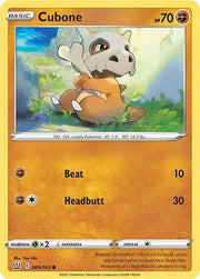 Cubone - 069/163 - Normal by The Archive Stop on MYNTED