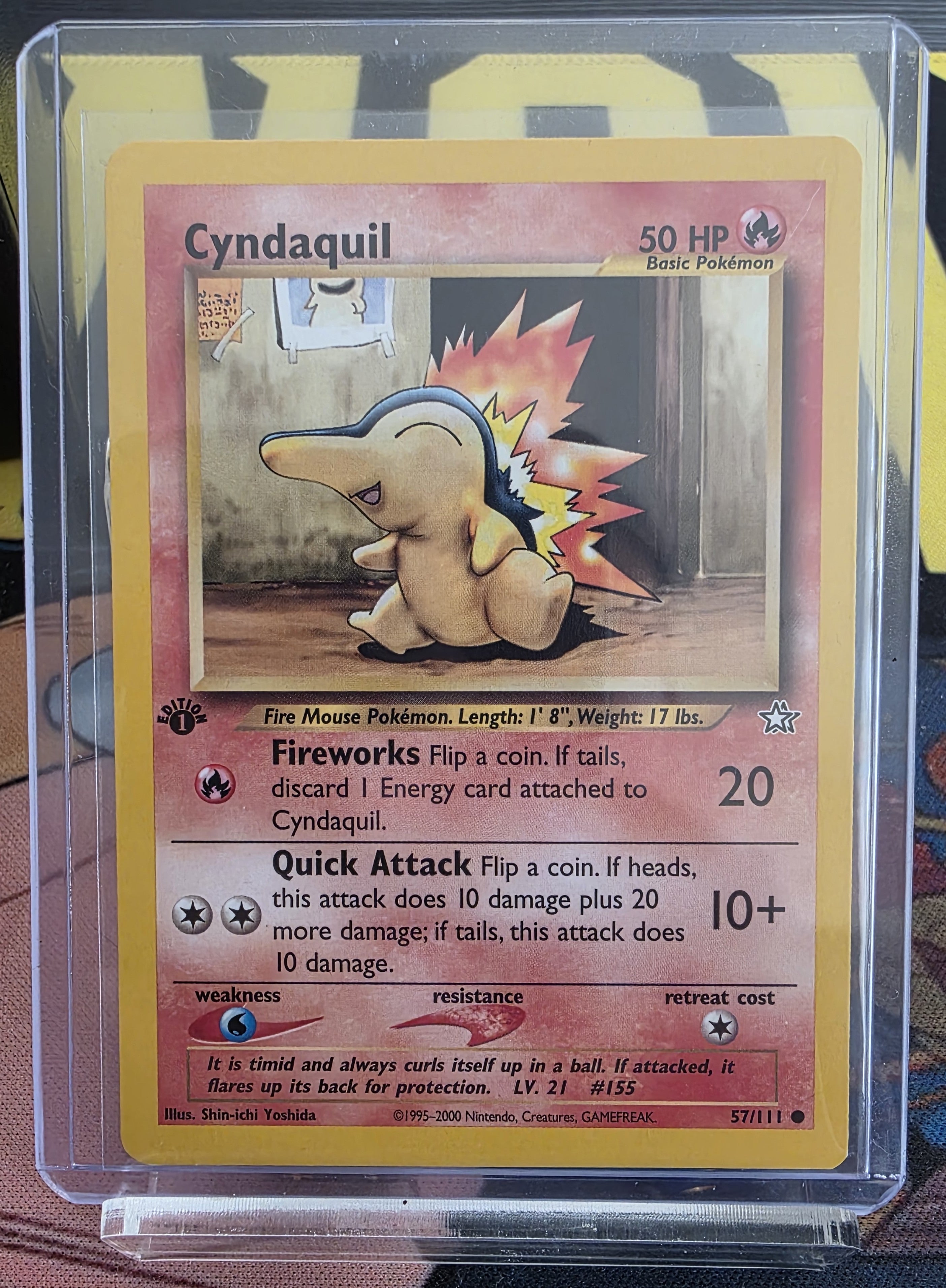 Cyndaquil (1st Edition) 57/111 - Neo Genesis