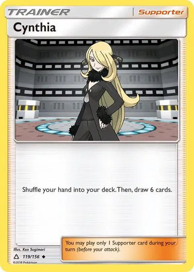 Cynthia 119/156 · Normal (Ultra Prism) by Marnie’s TCG on MYNTED