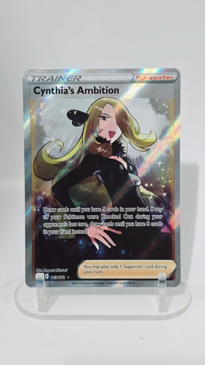 Cynthia's Ambition (Full Art) - Brilliant Stars - UR 169/172 - English by MechaKai Collectibles on MYNTED