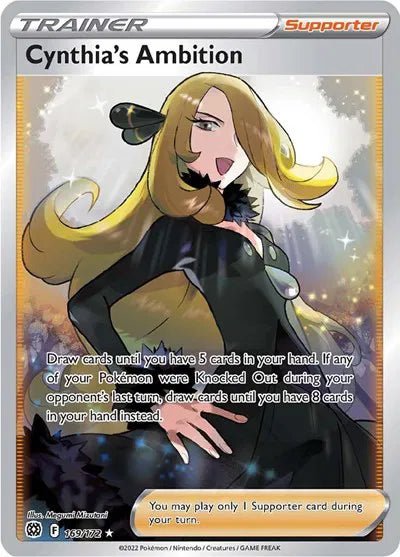 Cynthia's Ambition (Full Art) - Brilliant Stars - UR 169/172 - English by MechaKai Collectibles on MYNTED