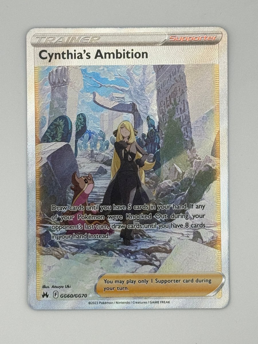 Cynthia’s Ambition · GG60/GG70 · Crown Zenith: Galarian Gallery (GG) Trainer Supporter by PokeMarsi on MYNTED
