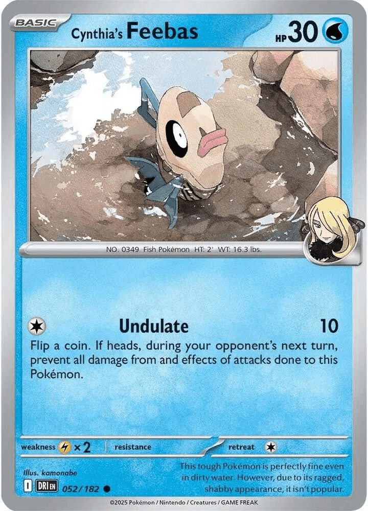 Cynthia's Feebas 052 - Destined Rivals by PokéPW on MYNTED