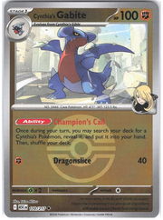 Cynthia's Gabite - 110/217 (Poke Ball) - ME: Ascended Heroes (ASC) by SAFAQATI on MYNTED
