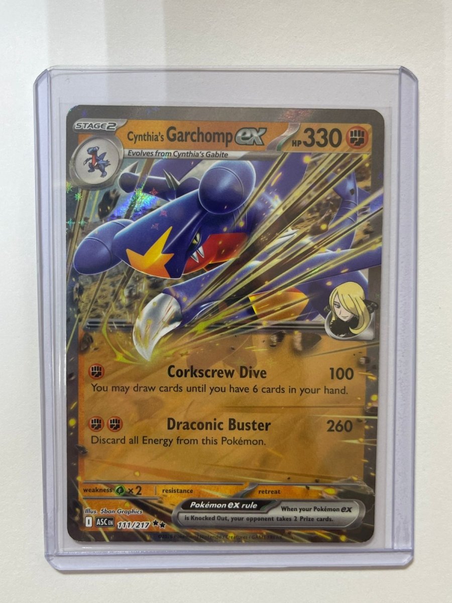 Cynthia's Garchomp EX 111/217 by Card Market Ahuy on MYNTED